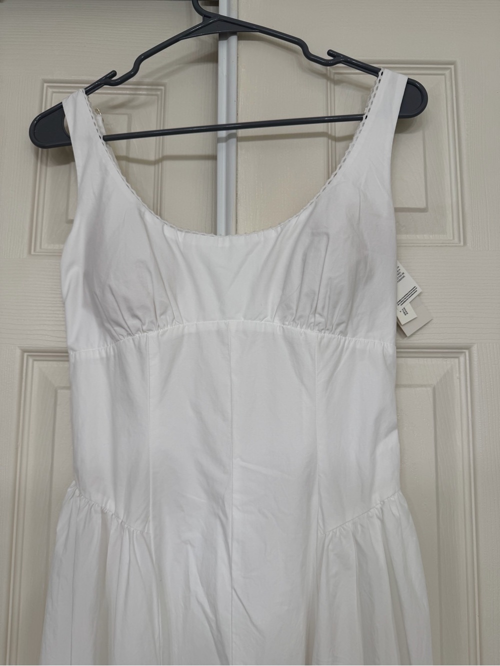 Abercrombie & Fitch White Dylan Midi Dress - Picture 5 of 6